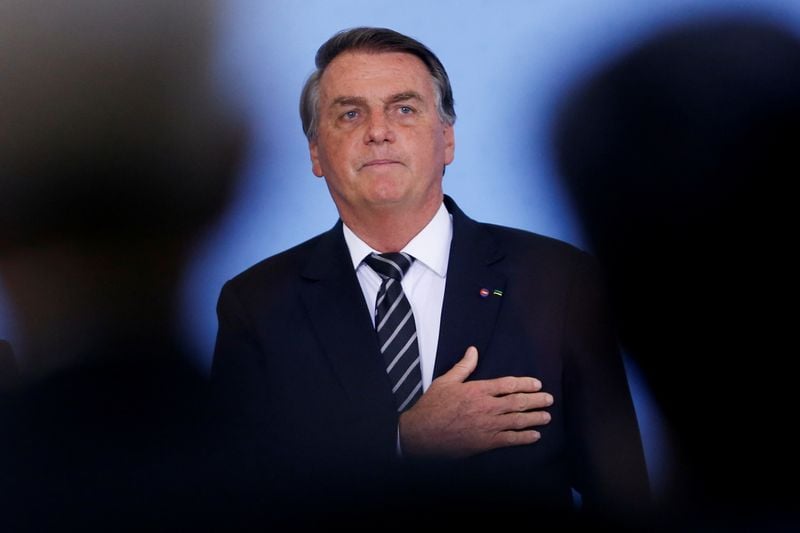 Presidente Jair Bolsonaro durante cerimônia no Palácio do Planalto Presidente Jair Bolsonaro durante cerimônia no Palácio do Planalto