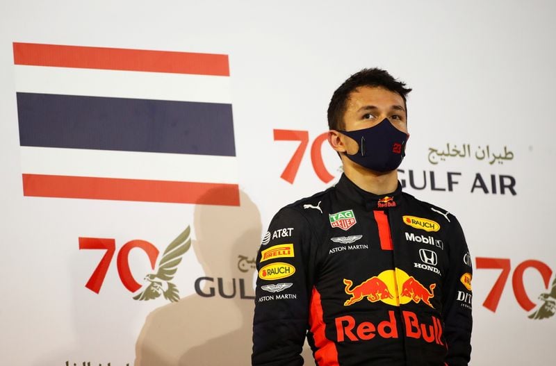 Alex Albon após GP em 2020