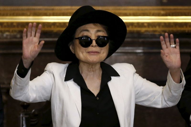Yoko Ono na Cidade do México