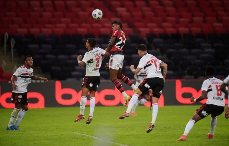 Jogo do Flamengo sem público no Maracanã