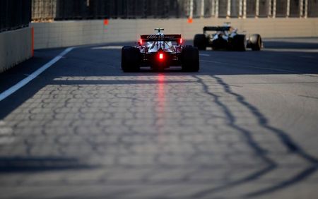 Carro da Alfa Romeo em Baku, Azerbaijão