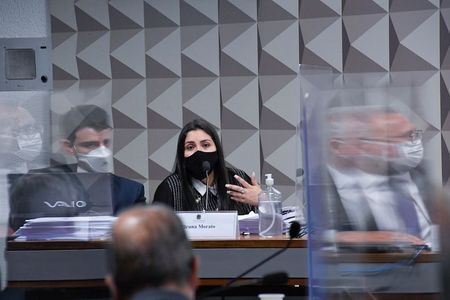 Advogada Bruna Morato presta depoimento na CPI da Covid no Senado
