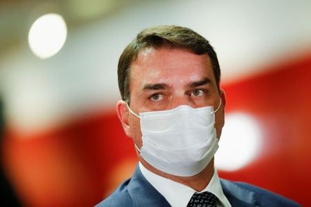 Senador Flávio Bolsonaro no Congresso