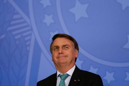 Presidente Jair Bolsonaro durante cerimônia no Palácio do Planalto