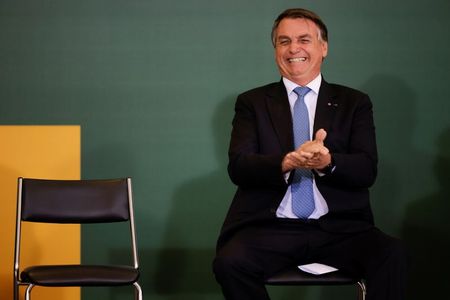 Presidente Jair Bolsonaro durante cerimônia em Brasília