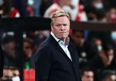 Treinador Ronald Koeman