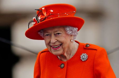 Rainha britânica Elizabeth em Londres