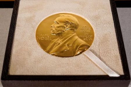 Medalha entregue aos ganhadores do Nobel