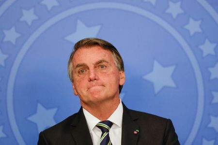 Presidente Jair Bolsonaro durante cerimônia no Palácio do Planalto