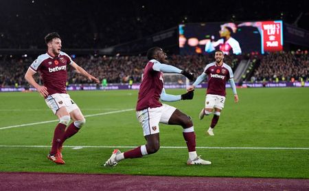 Jogadores do West Ham