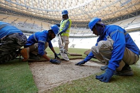Estádio Lusail, no Catar, que será um dos palcos da Copa do Mundo de 2022