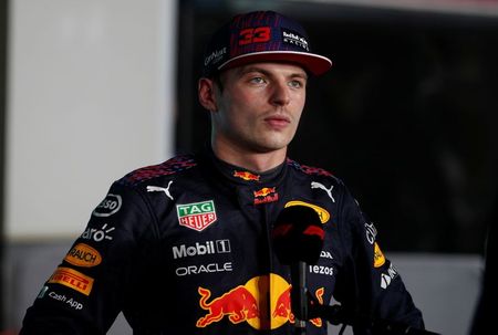Verstappen após se classificar no segundo lugar no GP do Catar