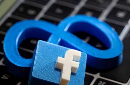 Logomarca do Facebook, unidade da Meta Platforms