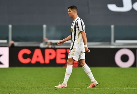 Cristiano Ronaldo em jogo pela Juventus