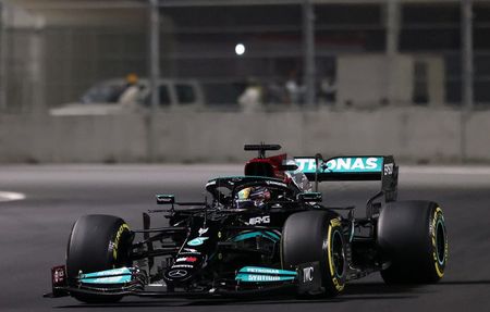 Lewis Hamilton, da Mercedes, no GP da Arábia Saudita de F1