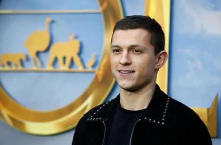 Ator Tom Holland em Londres