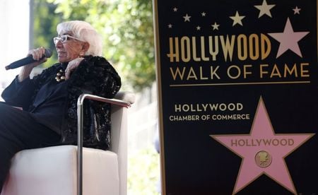 Cineasta italiana Lina Wertmuller em Los Angeles, Califórnia