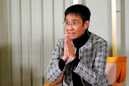 Jornalista ganhadora do Nobel da Paz Maria Ressa