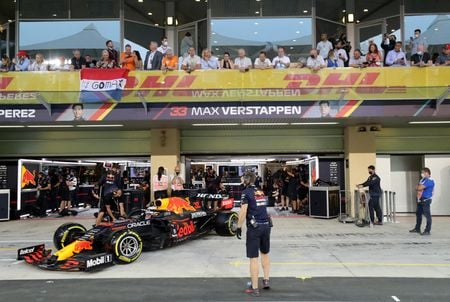 Max Verstappen, da Red Bull, durante treino qualificatório para GP de Abu Dhabi de F1