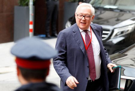 Vice-ministro russo das Relações Exteriores, Sergei Ryabkov, em Viena