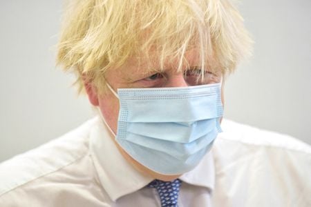 Primeiro-ministro britânico, Boris Johnson, em Londres