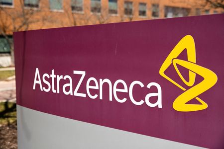 Logo da AstraZeneca em Delaware, EUA Logo da AstraZeneca em Delaware, EUA