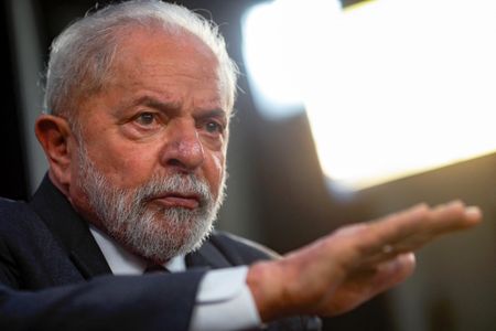 Ex-presidente Luiz Inácio Lula da Silva durante entrevista à Reuters em São Paulo
