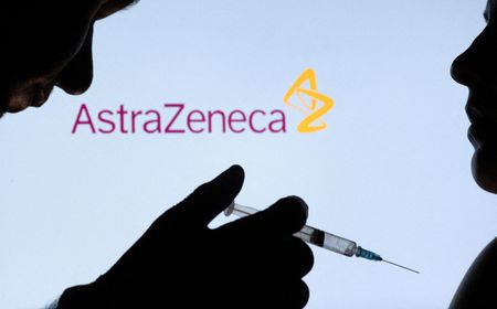 Foto de ilustração sobre a vacina da AstraZeneca contra a Covid-19