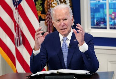 Presidente dos Estados Unidos, Joe Biden, na Casa Branca