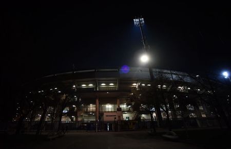 Vista geral fora do estádio Marc’Antonio Bentegodi antes da partida entre Hellas Verona e Juventus Vista geral fora do estádio Marc’Antonio Bentegodi antes da partida entre Hellas Verona e Juventus