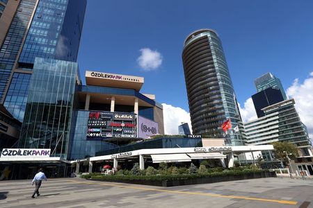 Distrito financeiro ed Levent, em Istambul Distrito financeiro ed Levent, em Istambul