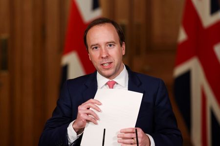 Ministro da Saúde britânico, Matt Hancock