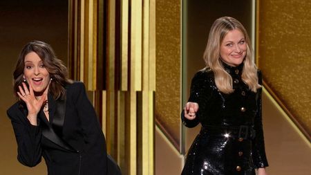 Apresentadoras do Globo de Ouro Tina Fey e Amy Poehler