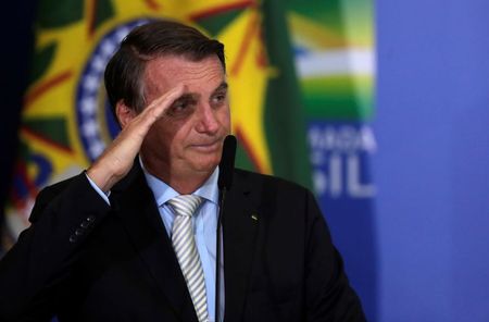Presidente Jair Bolsonaro durante cerimônia no Palácio do Planalto Presidente Jair Bolsonaro durante cerimônia no Palácio do Planalto