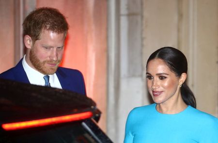 Príncipe Harry e sua mulher, Meghan, em Londres Príncipe Harry e sua mulher, Meghan, em Londres