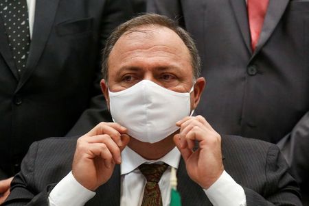 Ministro da Saúde, Eduardo Pazuello Ministro da Saúde, Eduardo Pazuello