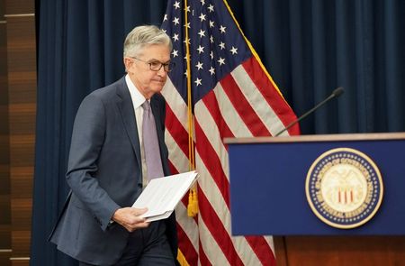 O chair do Federal Reserve dos EUA, Jerome Powell O chair do Federal Reserve dos EUA, Jerome Powell
