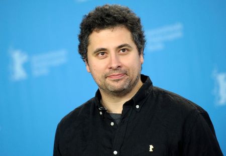 Diretor Radu Jude posa no Festival de Berlim de 2015 Diretor Radu Jude posa no Festival de Berlim de 2015