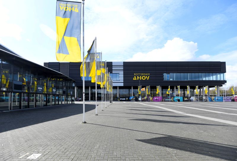 Arena Ahoy em Rotterdã REUTERS/Piroschka Van De Wouw