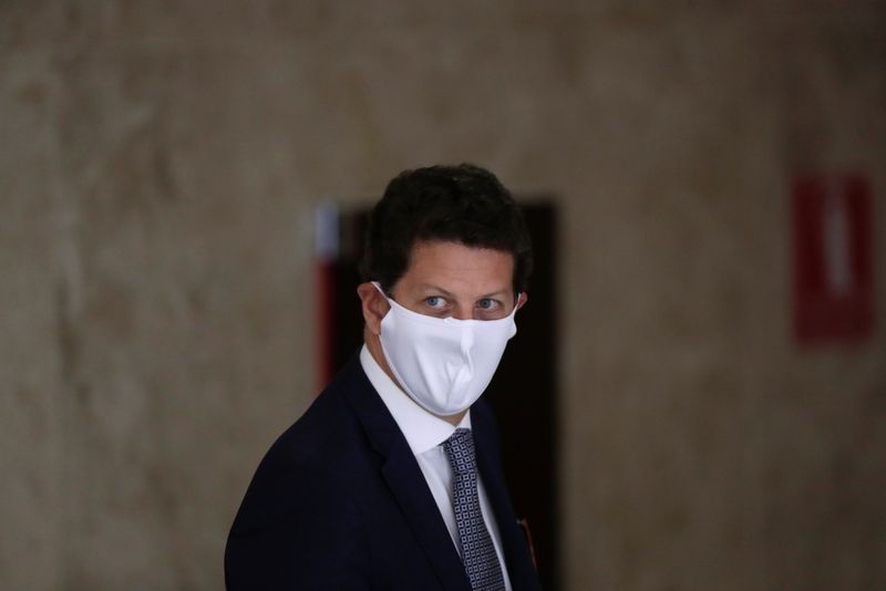 Ministro Salles em Brasília