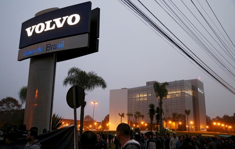 Fábrica da Volvo em Curitiba (PR)