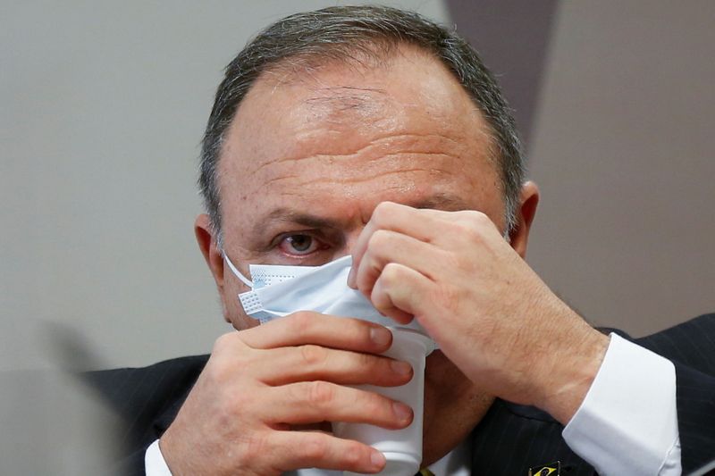 Ex-ministro da Saúde Eduardo Pazuello REUTERS/Adriano Machado