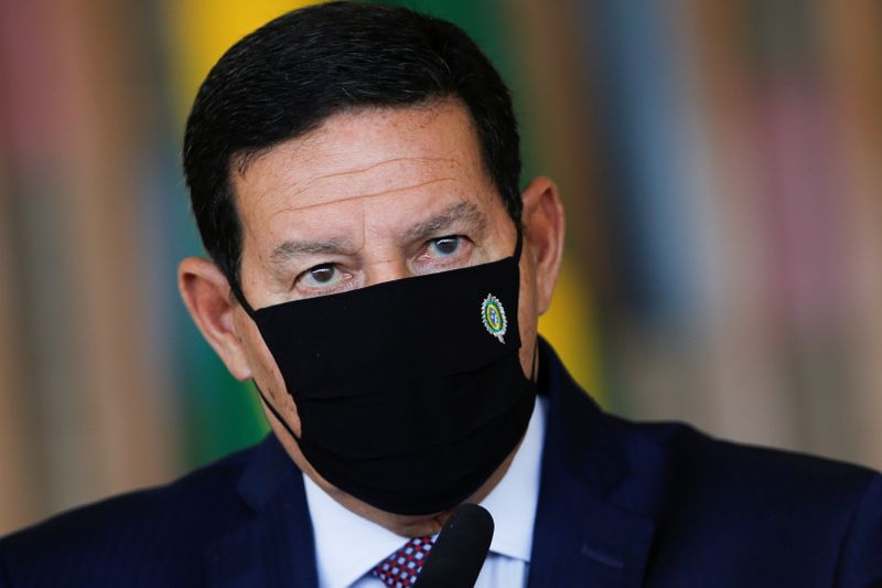 Vice-presidente Hamilton Mourão REUTERS/Adriano Machado