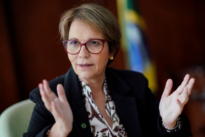 Ministra da Agricultura, Tereza Cristina, classificou reconhecimento de áreas livres de aftosa sem vacinação como “um marco” para a pecuária Ministra da Agricultura, Tereza Cristina, classificou reconhecimento de áreas livres de aftosa sem vacinação como “um marco” para a pecuária