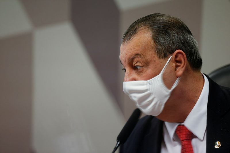 Omar Aziz, presidente da CPI da Covid no Senado