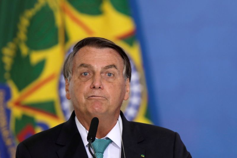 Bolsonaro em evento no Planato