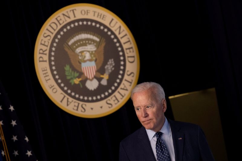 Presidente dos EUA, Joe Biden, na Casa Branca