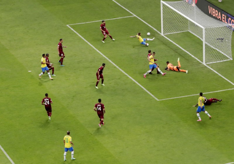 Brasil e Venezuela se enfrentaram na estreia da Copa América