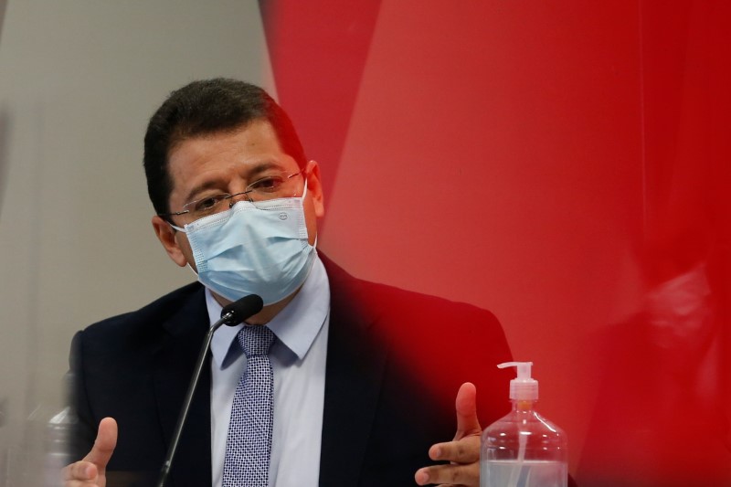 Ex-secretário de Saúde do Amazonas Marcellus Campêlo depõe na CPI da Covid