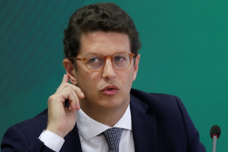 Ministro do Meio Ambiente,  Ricardo Salles